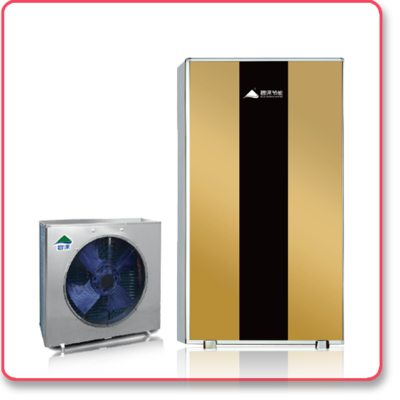 家用变频空气能冷热水双联供机组  冷暖1号  RB-10K2P