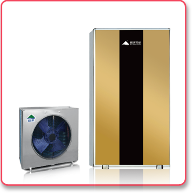 家用变频空气能热泵三联供机组  三联1号  RB-10K3P